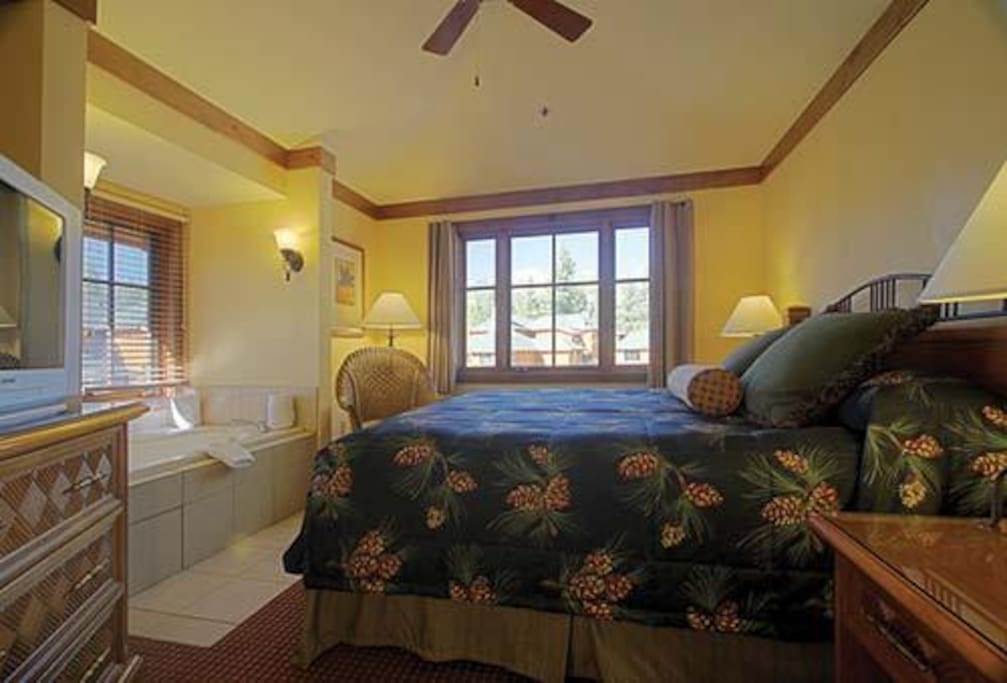 One of the beautiful Bedrooms!