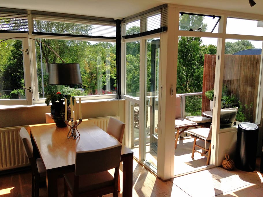 Dinning area and balcony