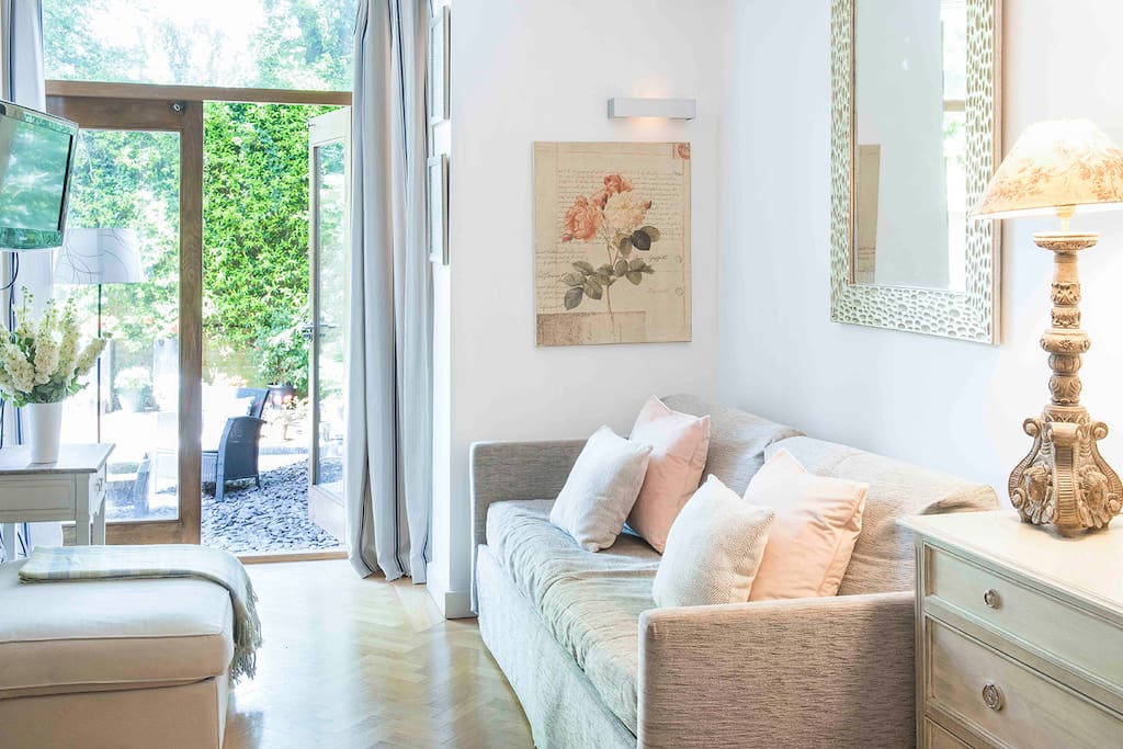 Bright and open living area