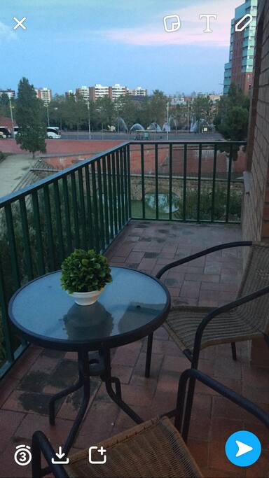 Terrace of the living room