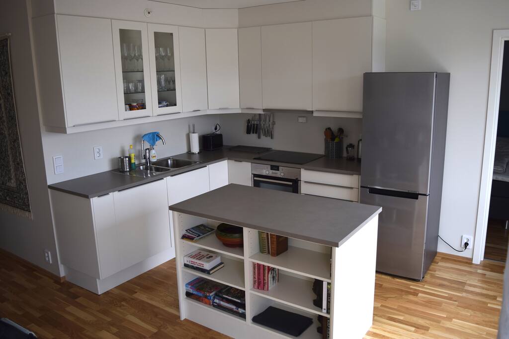 Well-stocked kitchen