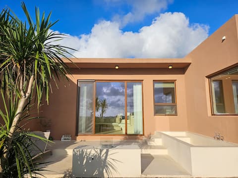 European Countryside Aewol Jacuzzi Accommodation/sand&milk - sand (open-air bath/fire pit free)