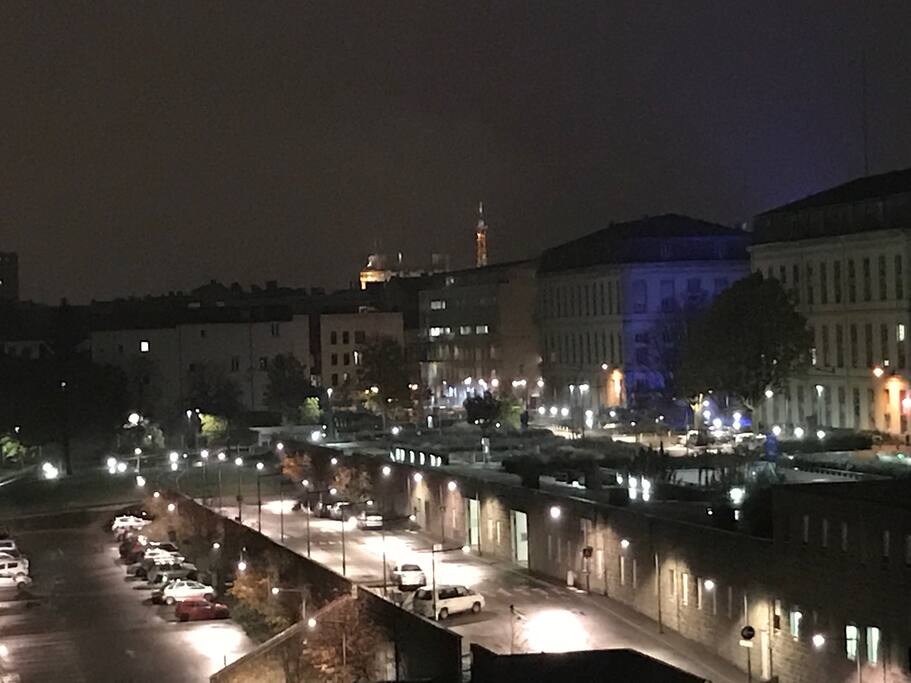 vue sur la basilique de Fourviere