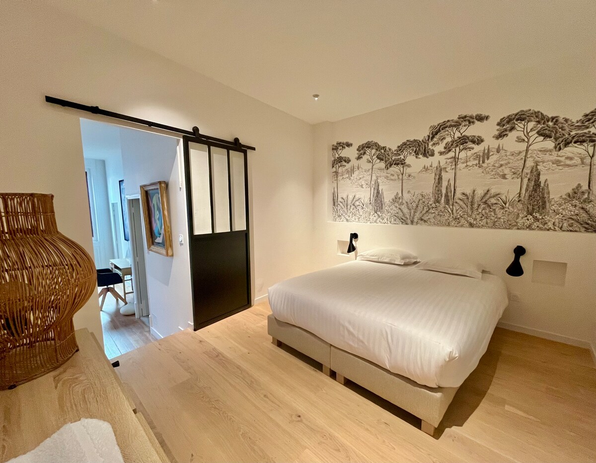 Chumba cha 2 cha kulala: 

Kitanda 160x190

Au katika vitanda viwili:

Vitanda 2 katika: sentimita 80x190