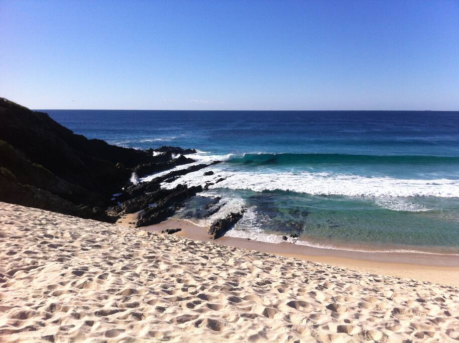 350 metres to this!! A kids favourite - the North One mile sand dune - 350m walk