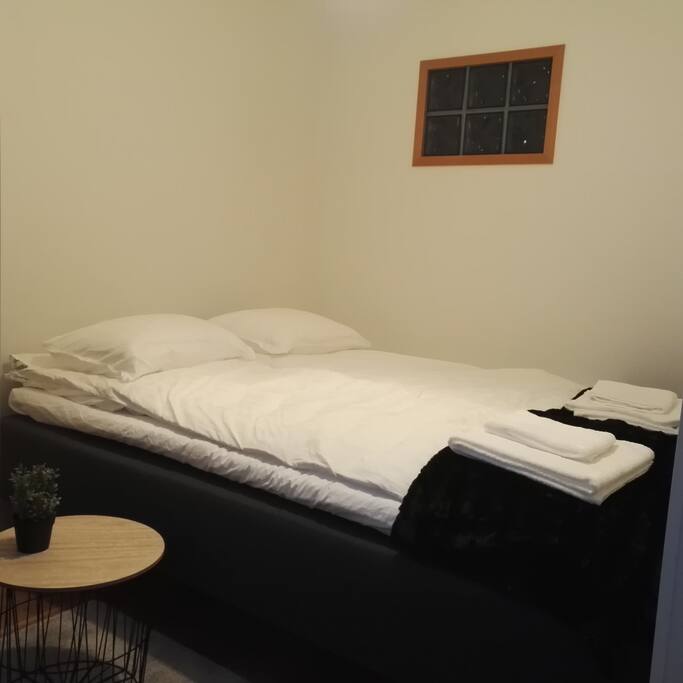 Bedroom with king-size bed