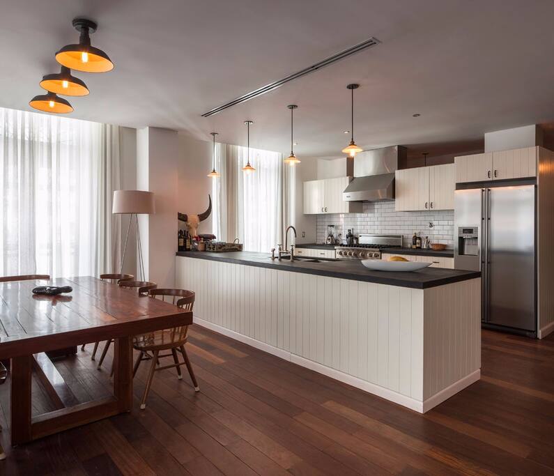 Fully equipped kitchen