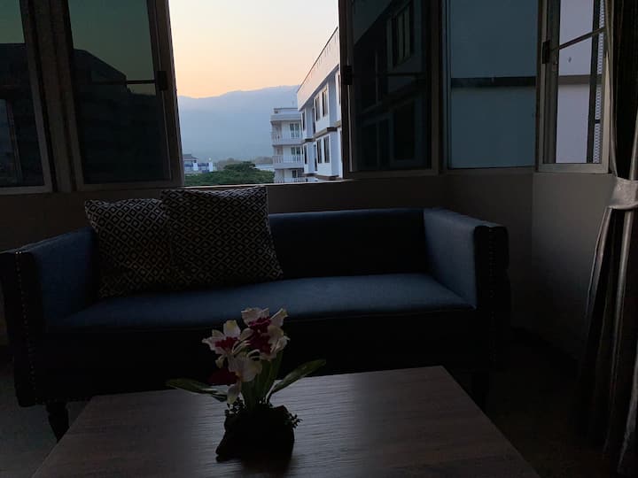 Suthep Mountain desde la ventana 