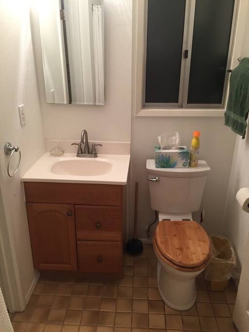 Right side of bathroom