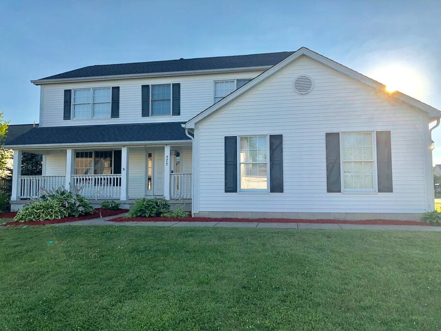 In the heart of Reynoldsburg, this home provides the space needed for large families.
