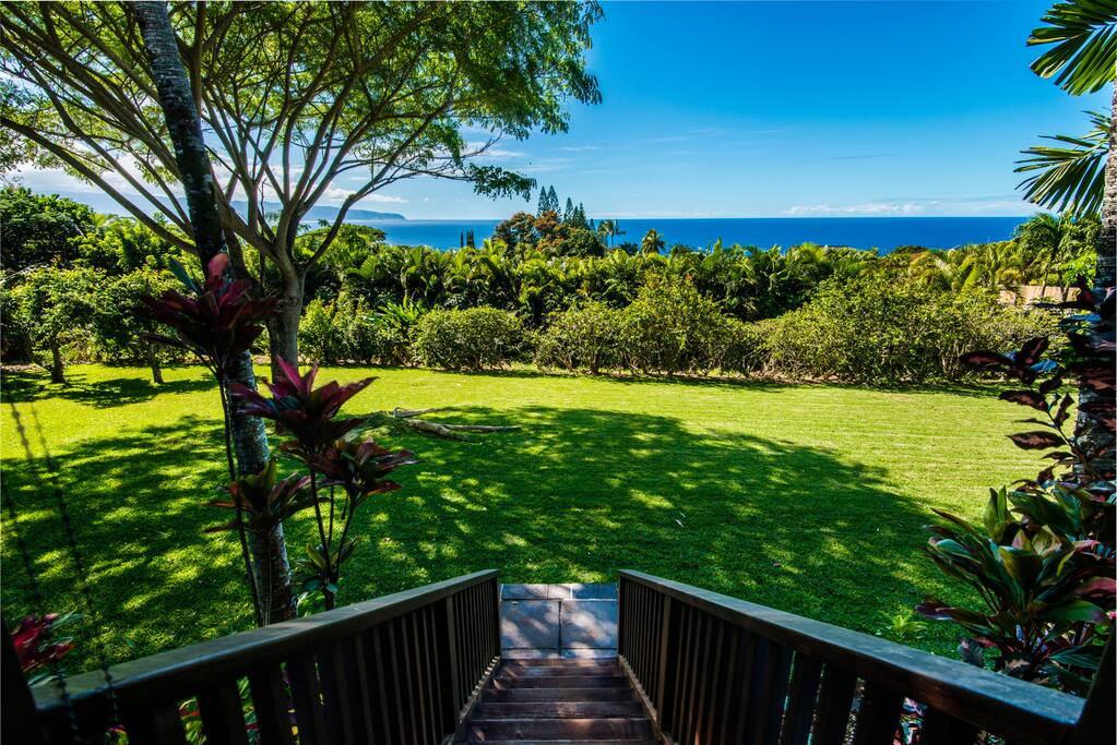 View from the main lanai