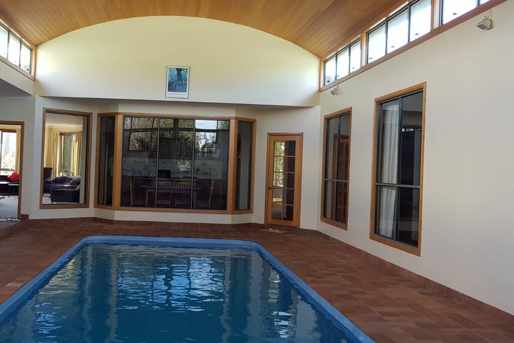 Kitchen view from the pool