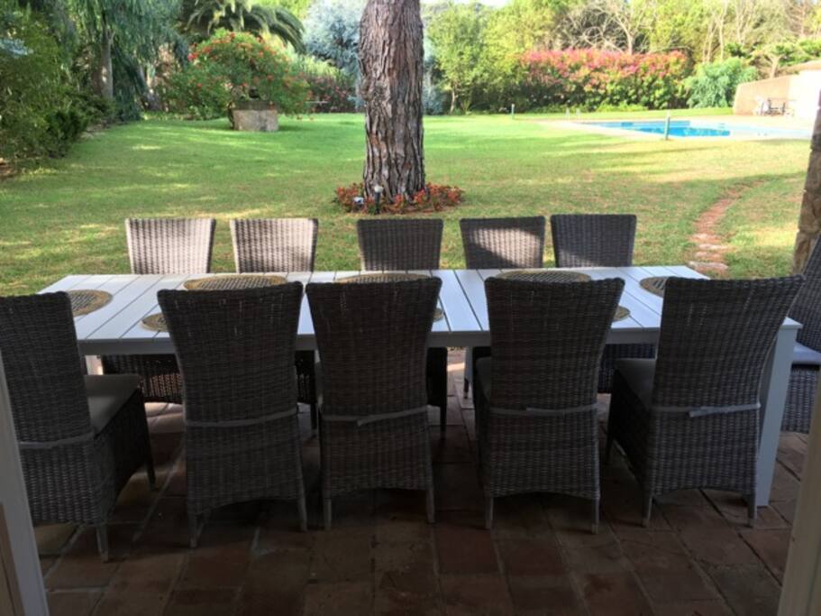 Terrasse couverte