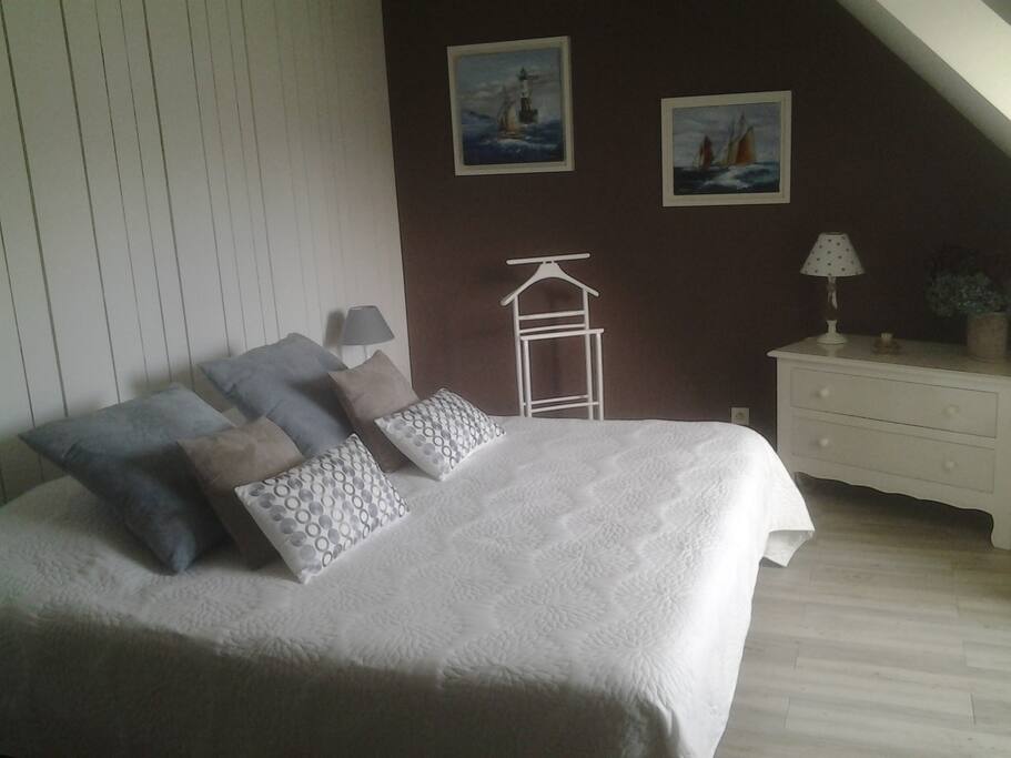 chambre vus sur le jardin