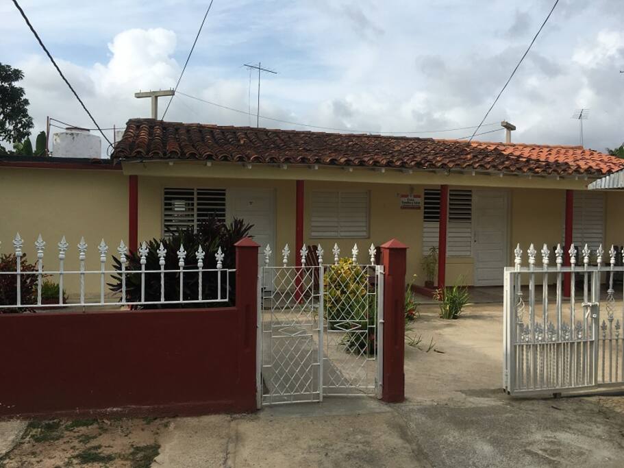 frente de la casa
