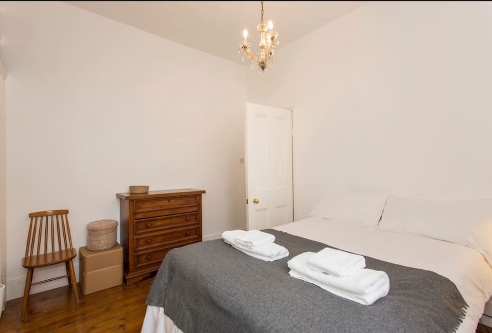 the bedroom