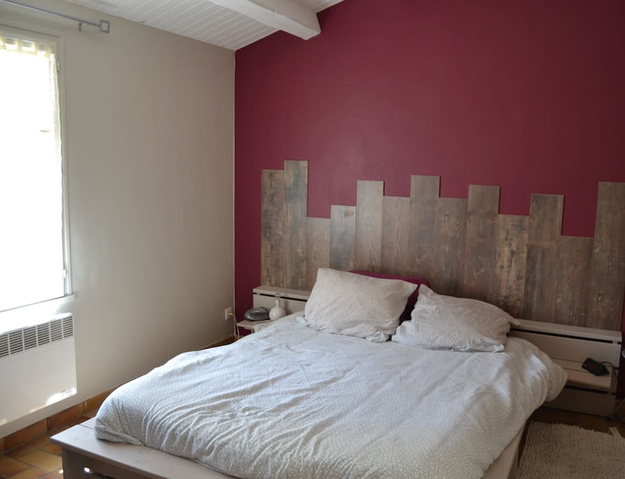 Chambre lit double et lit simple