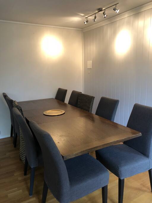 Spisestue på fellesrom