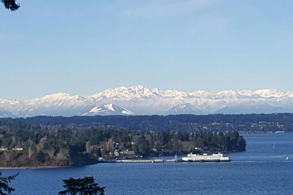 View of Southworth Ferry terminal