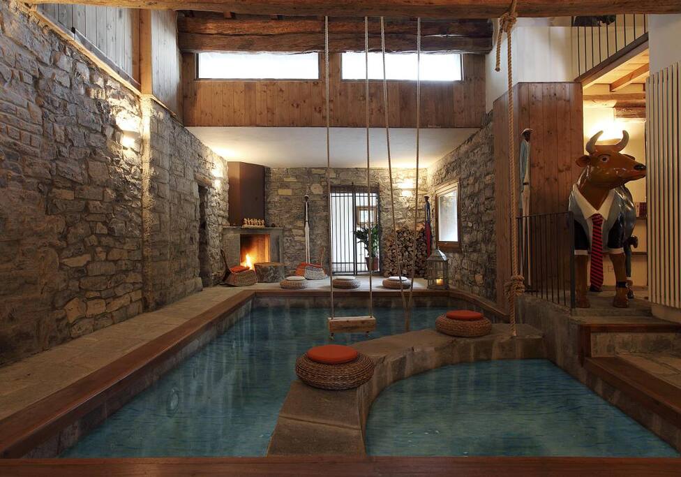 Pool and spa