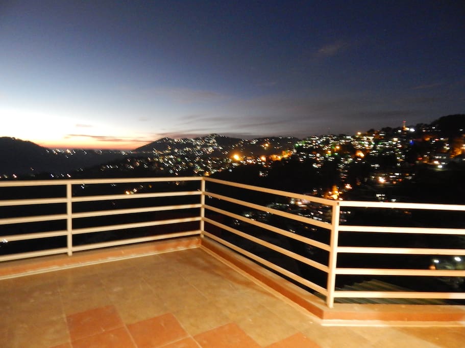 Terrace of pent house