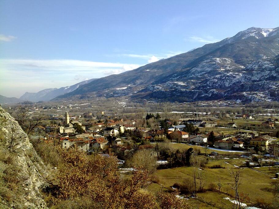 Panorama di Foresto e della Valle