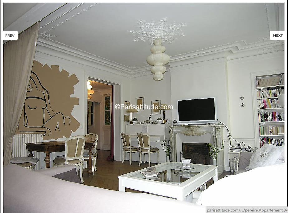 Salon de l'appartement