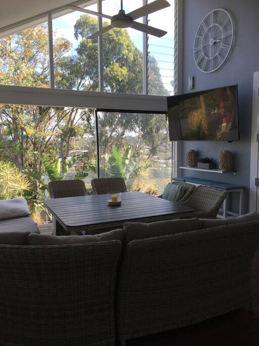 TV on back Deck