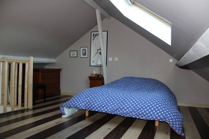 Quiet studio with bathroom-WC, Lille-Ronchin, 3 pers.