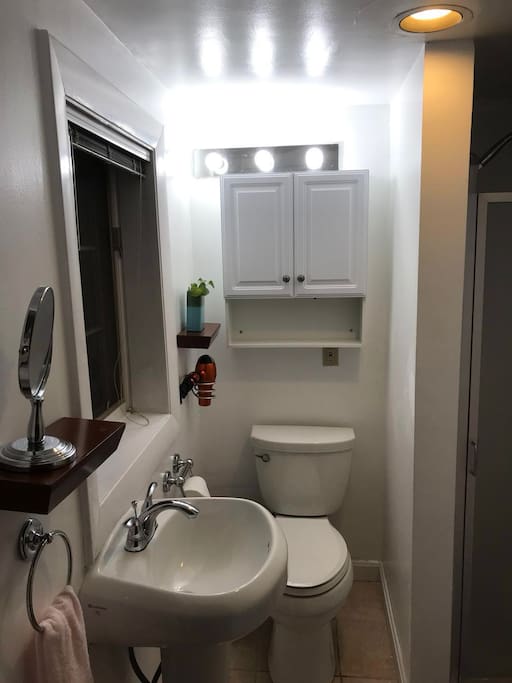 Private bathroom in the room