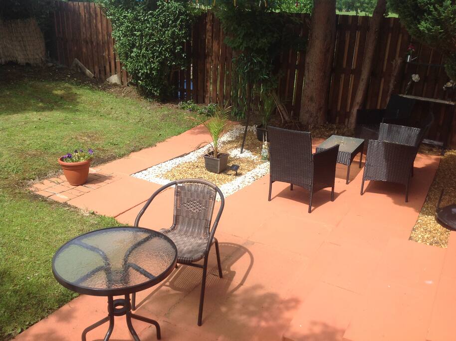 Garden area