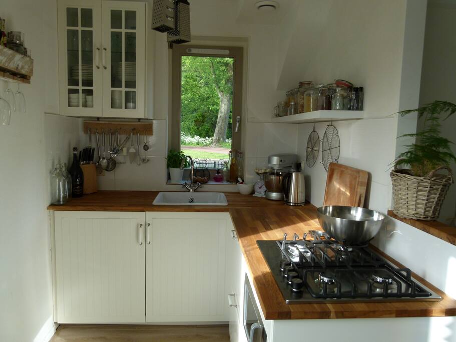 Modern open kitchen