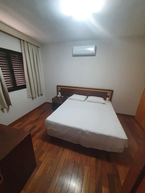 03 flat with Wi-Fi and garage in the center of Lavras