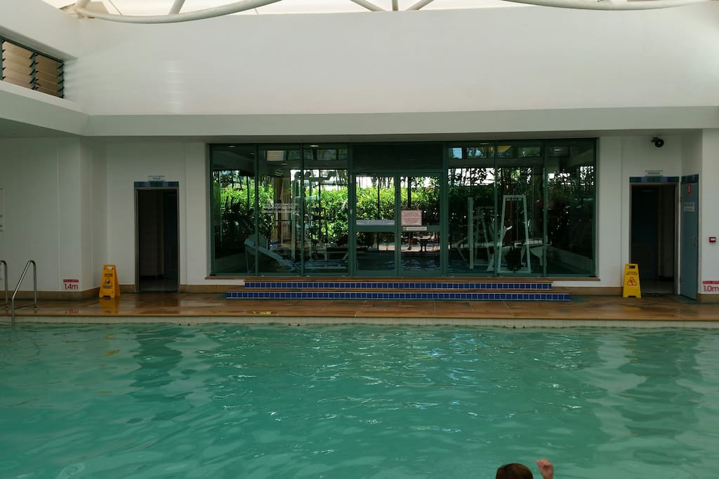 Heated Indoor pool and gym