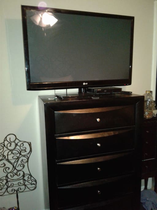 TV in bedroom