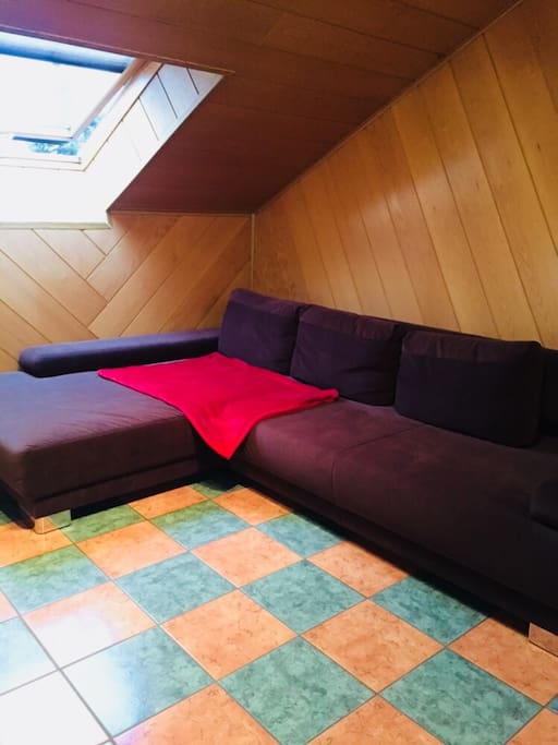 Big sofa to simply relax