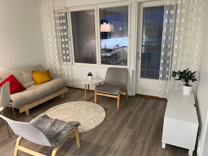 Nice onebedroom apartment with a sauna on the top floor Apartments