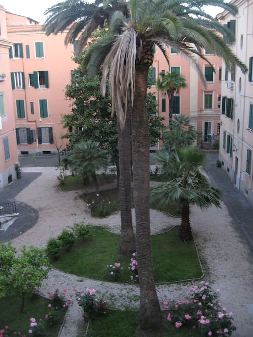 Giardino condominiale