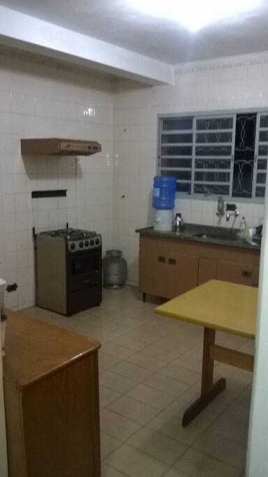 Cozinha compartilhável.