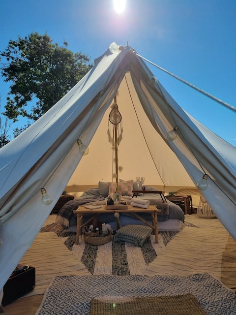 Glamping at Karlsagård