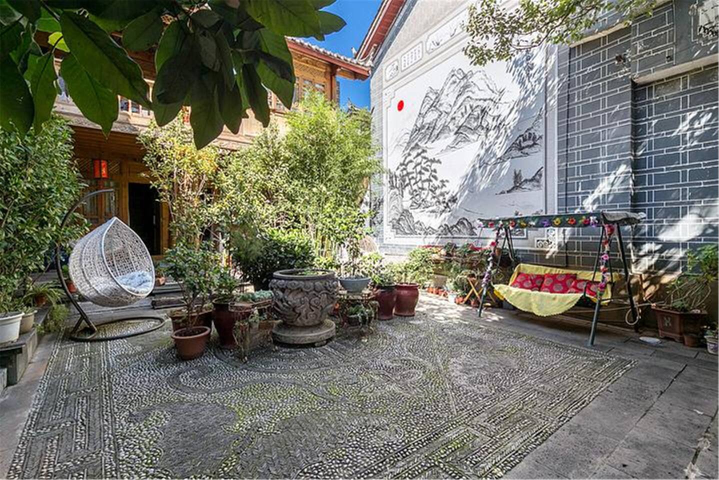 丽江古城 豪华观景套房可住2人 连住免费接站 电暖气 纳西小院 近四方街大水车 Casas De Huespedes En Alquiler En Lijiang