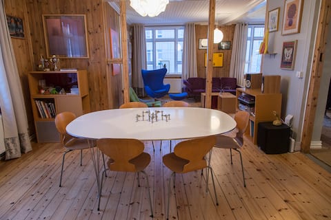 Spacious penthouse in the heart of Reykjavik