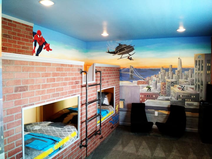 Spálňa v meste Superhero!