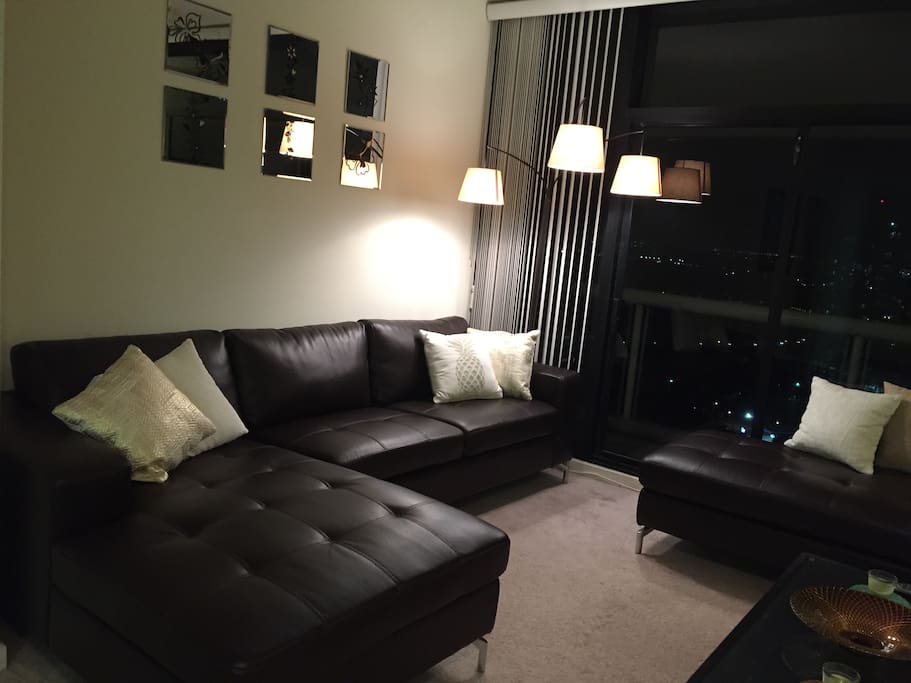 Comfortable seating for guests