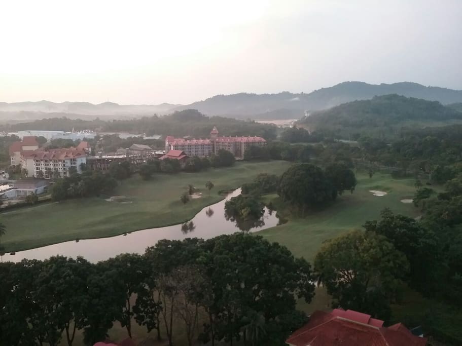 Excellent view overlooking A Famosa Golf