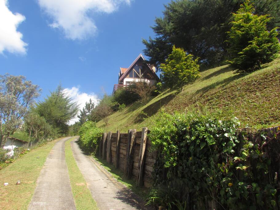 Entrada do Chalé