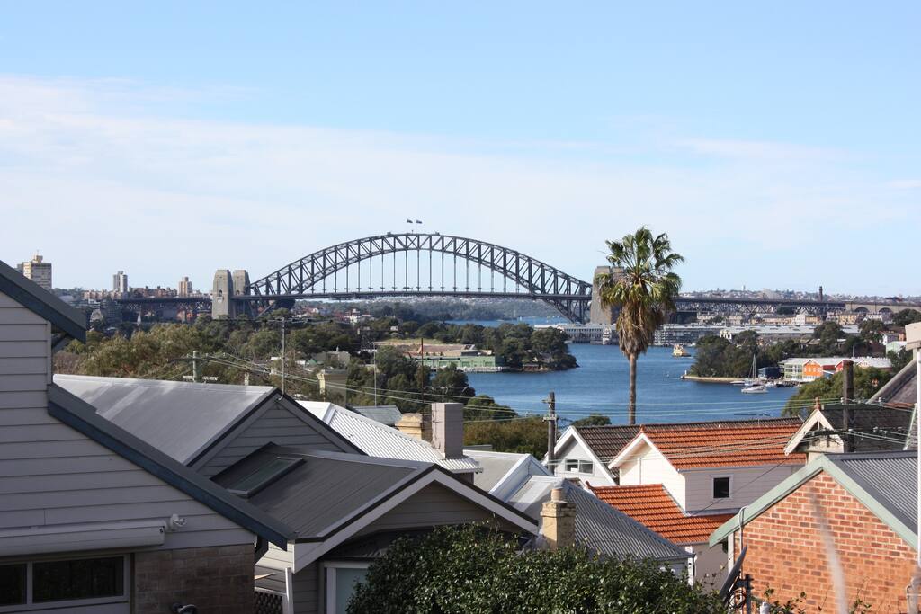 View from the rear deck