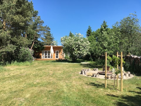 the  hunting lodge on the orchard...