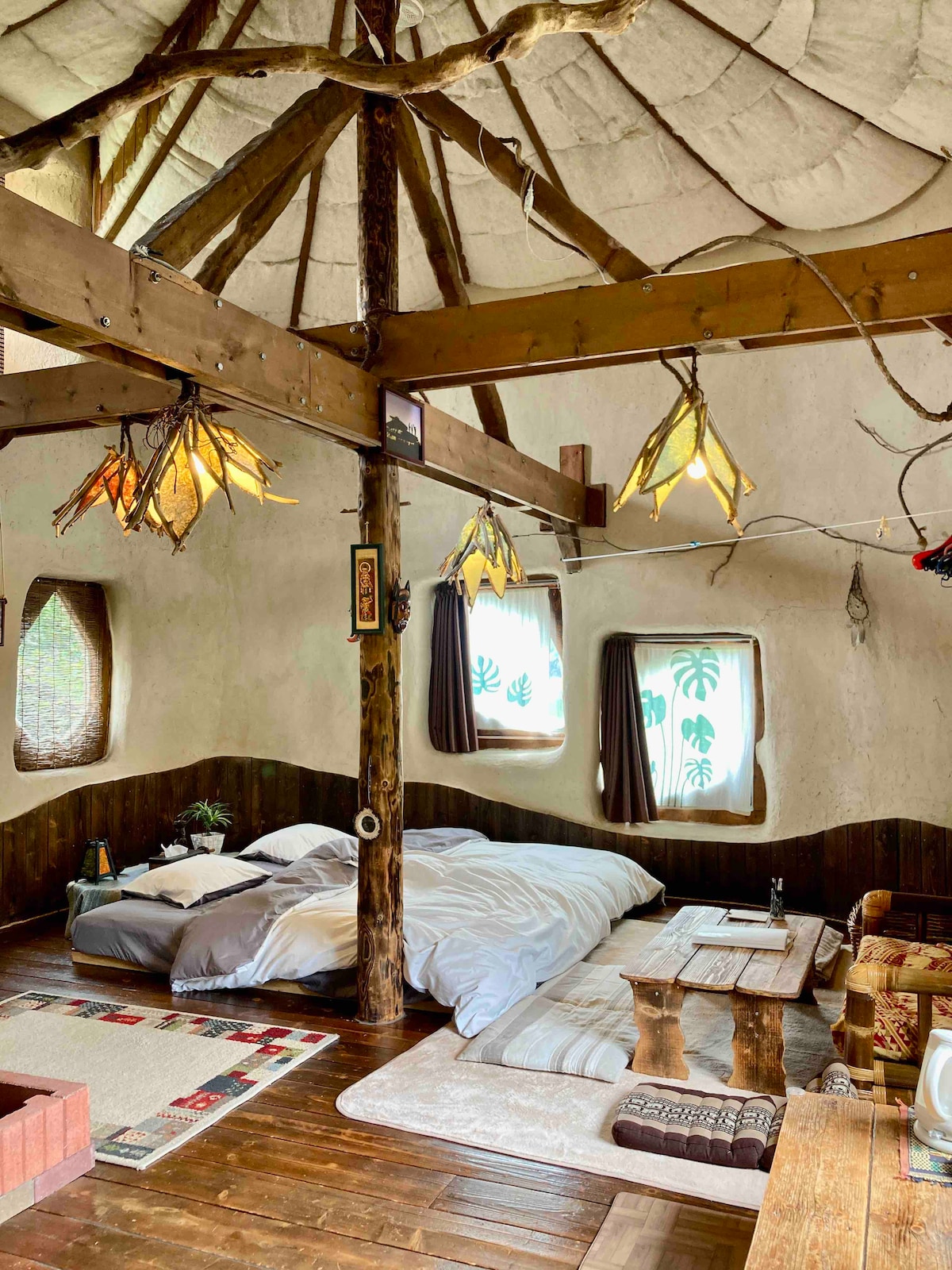 ストローベイル ティダハウス Strawbale House - 借りられる土の家