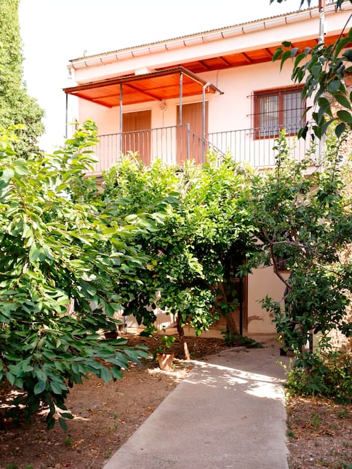 Fachada casa rural Melià